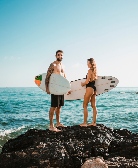 Hiriketiya Surfing
