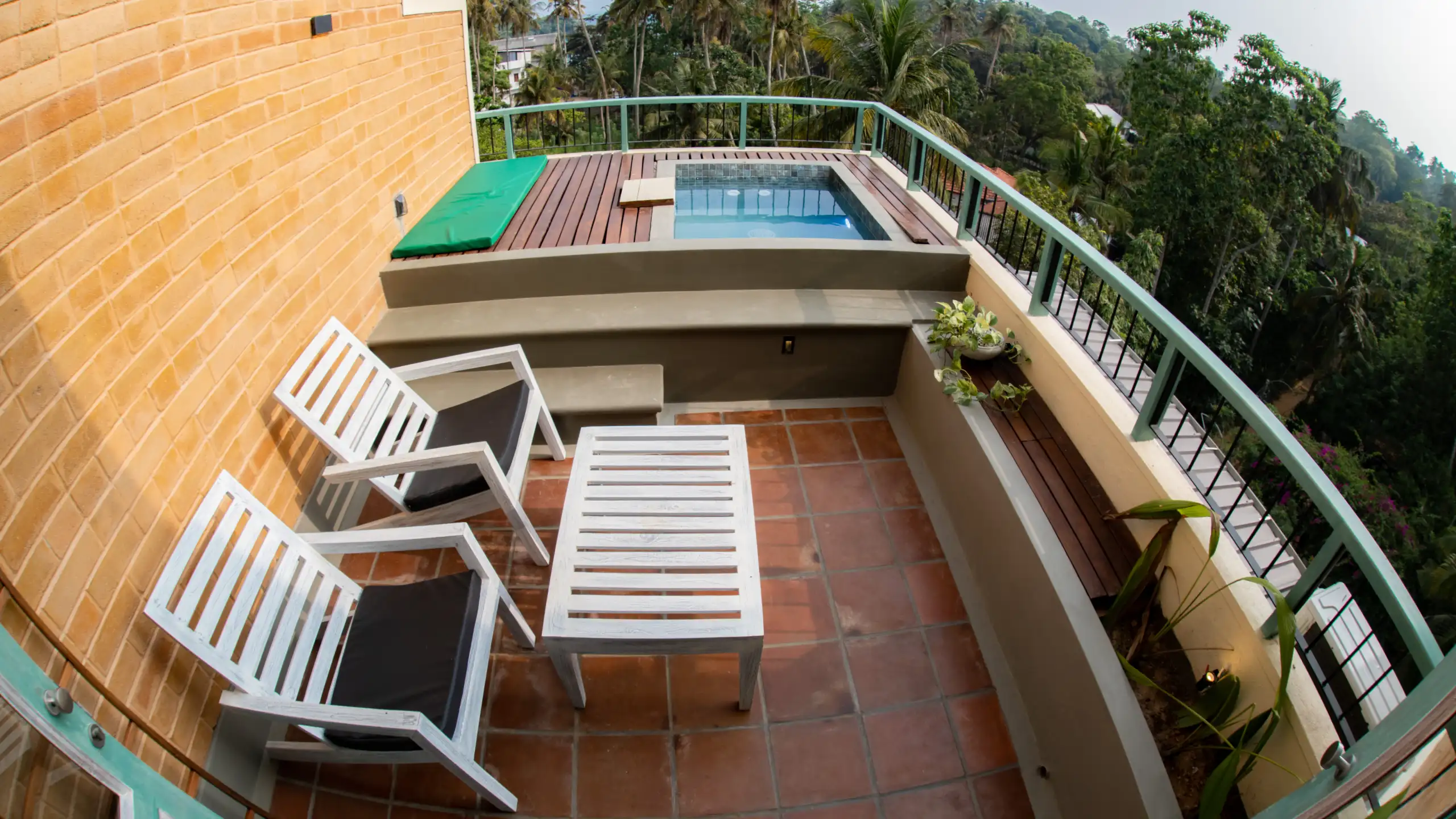 Hiriketiya restaurant experience at Hiriketiya Beach Resort with terrace pool