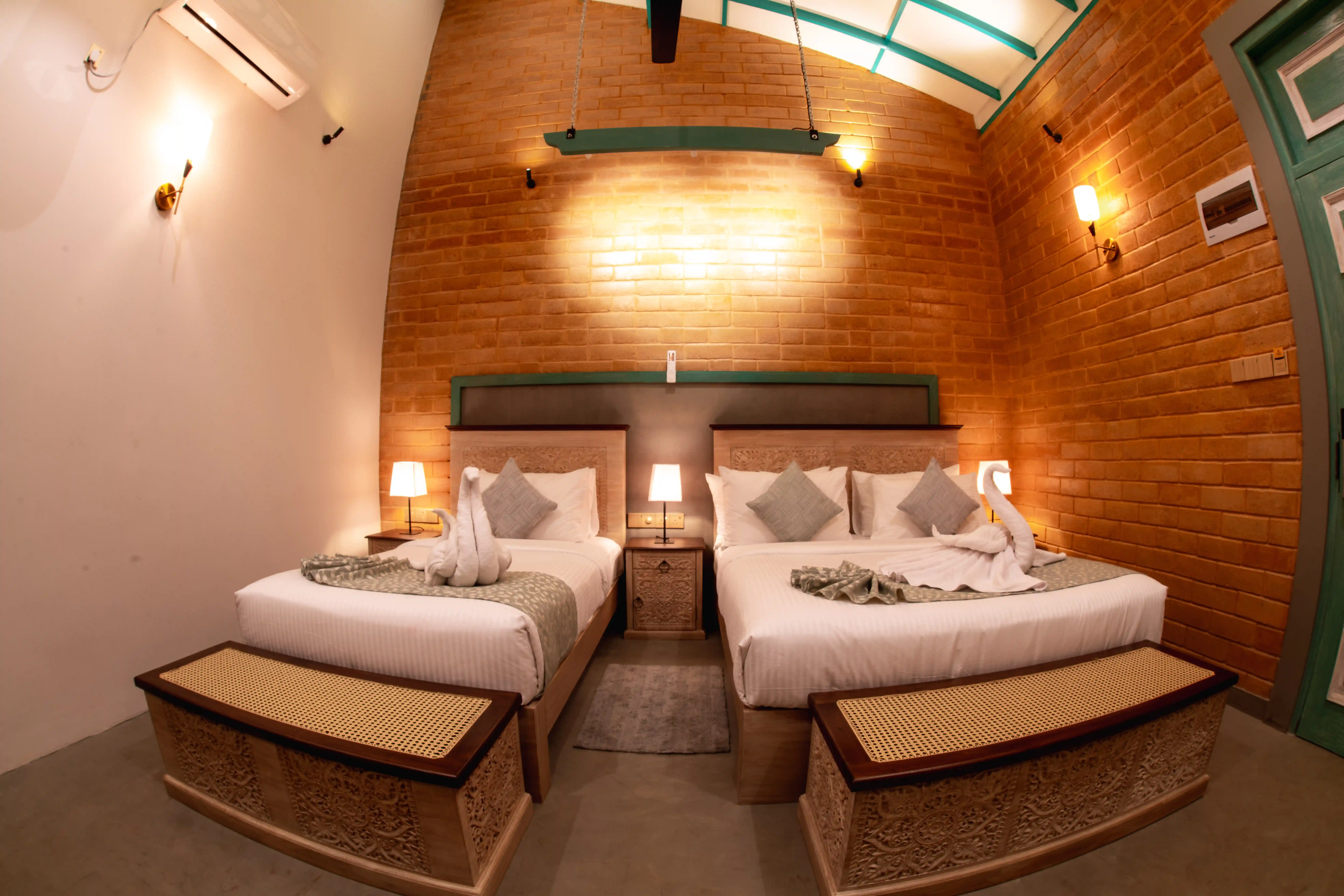 Superior Suite at Hiriketiya Beach Resort with modern amenities in Hiriketiya