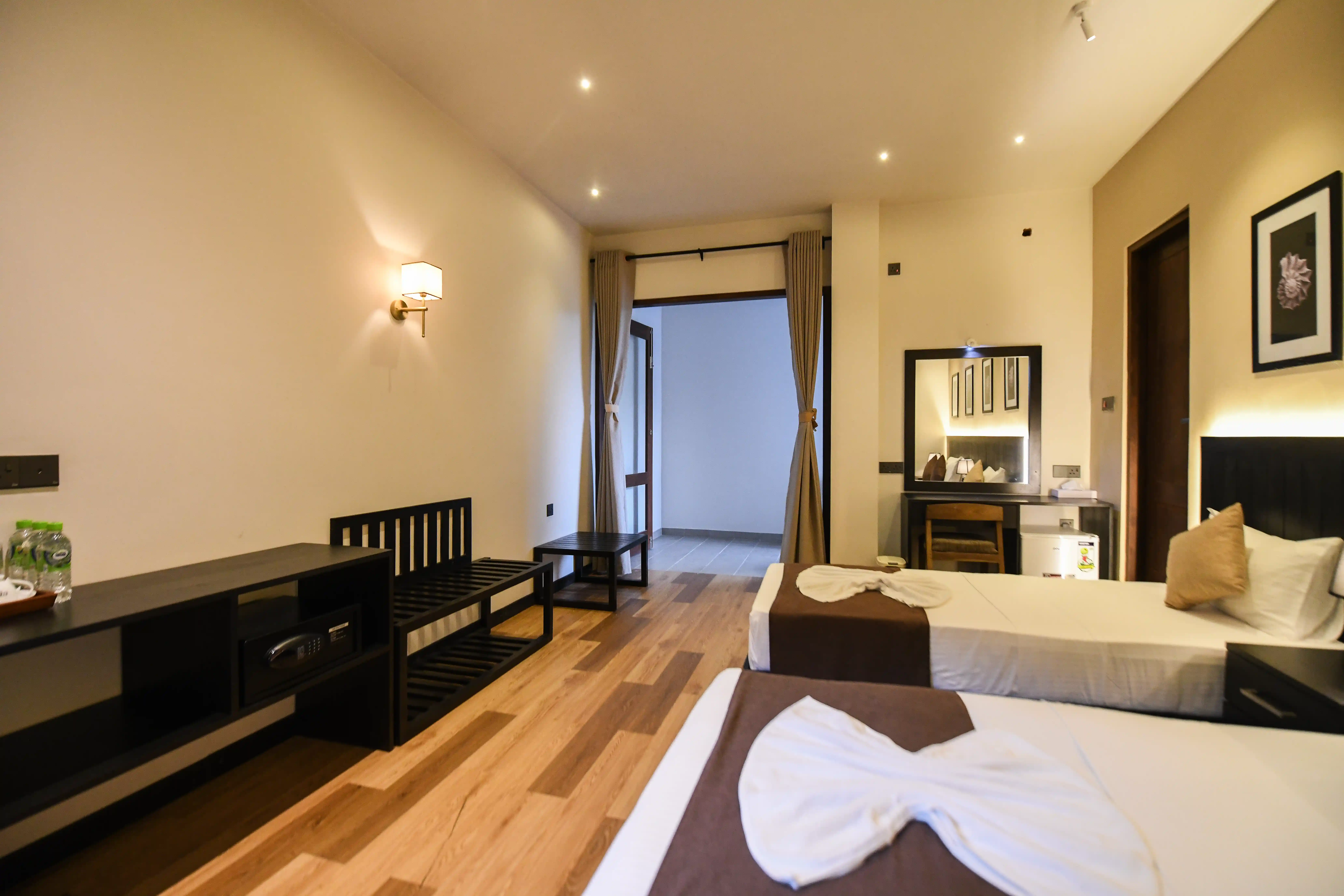 Superior Suite at Hiriketiya Beach Resort with modern amenities in Hiriketiya